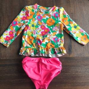 Toddler rashguard swimsuit